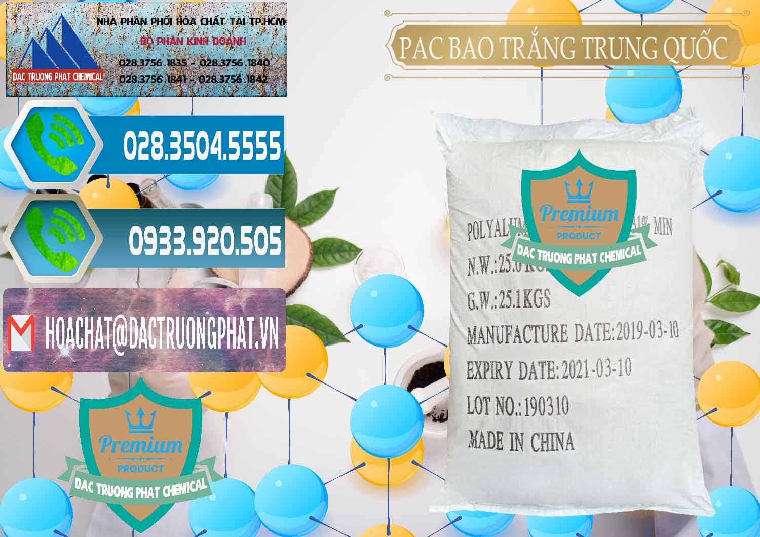 Công ty phân phối þ bán hóa chất PAC Chất Keo Tụ Dạng Bột / PAC Bột Bao Trắng Trung Quốc China tại Sóc Trăng Công ty chuyên bán ( phân phối ) PAC - Polyaluminium Chloride Bao Trắng Trung Quốc China - 0108 - Cty cung cấp và bán hóa chất tại TP.HCM - congtyhoachat.net