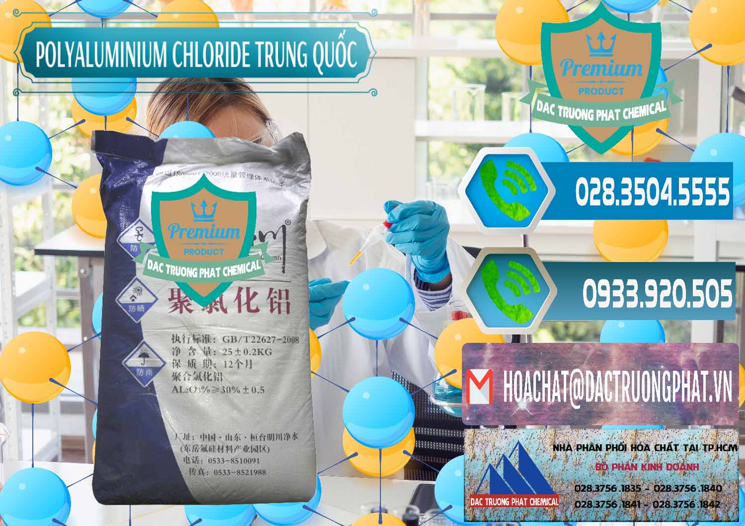 Đơn vị chuyên bán - phân phối PAC - Polyaluminium Chloride Mingchuan Trung Quốc China - 0445 - Cty phân phối ( cung cấp ) hóa chất tại TP.HCM - congtyhoachat.net