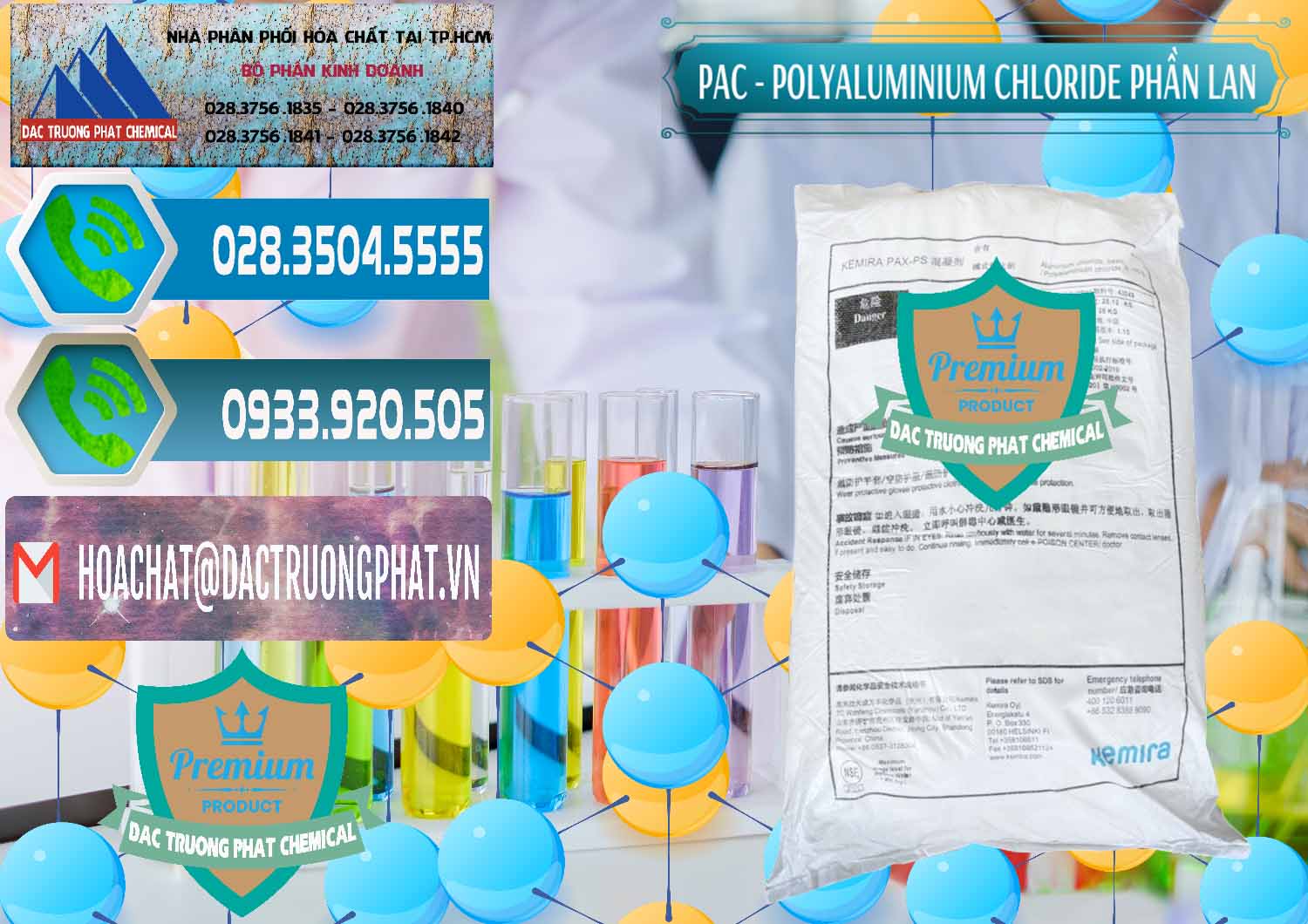 Đơn vị chuyên phân phối & bán PAC - Polyaluminium Chloride Phần Lan Finland - 0383 - Nhà cung cấp & kinh doanh hóa chất tại TP.HCM - congtyhoachat.net