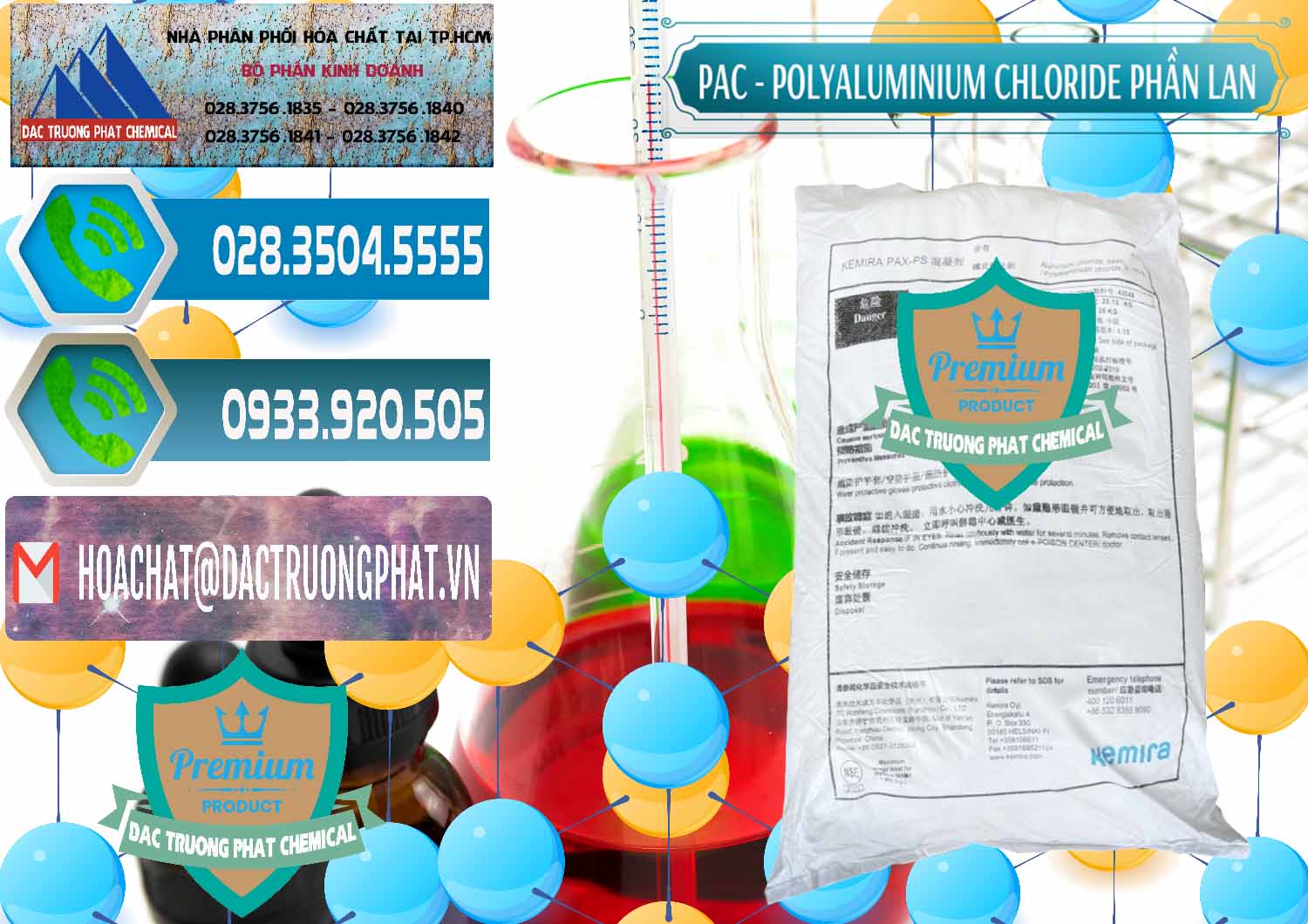 Đơn vị bán _ cung cấp PAC - Polyaluminium Chloride Phần Lan Finland - 0383 - Chuyên bán ( phân phối ) hóa chất tại TP.HCM - congtyhoachat.net