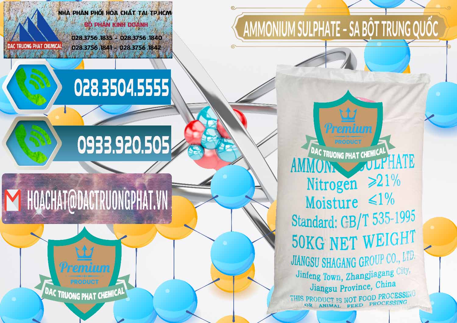 Cty bán - phân phối Ammonium Sulphate – Phân Sa Trung Quốc China - 0024 - Chuyên bán _ phân phối hóa chất tại TP.HCM - congtyhoachat.net