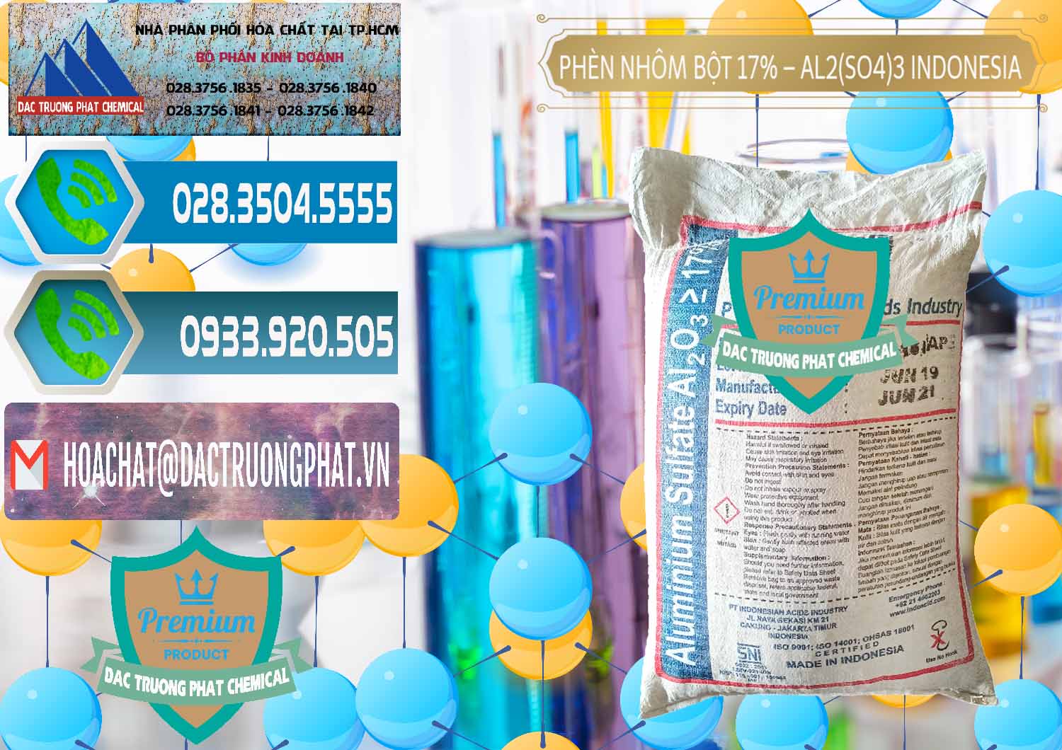 Đơn vị bán và phân phối Phèn Nhôm Bột - Al2(SO4)3 17% bao 25kg Indonesia - 0114 - Đơn vị cung cấp _ kinh doanh hóa chất tại TP.HCM - congtyhoachat.net