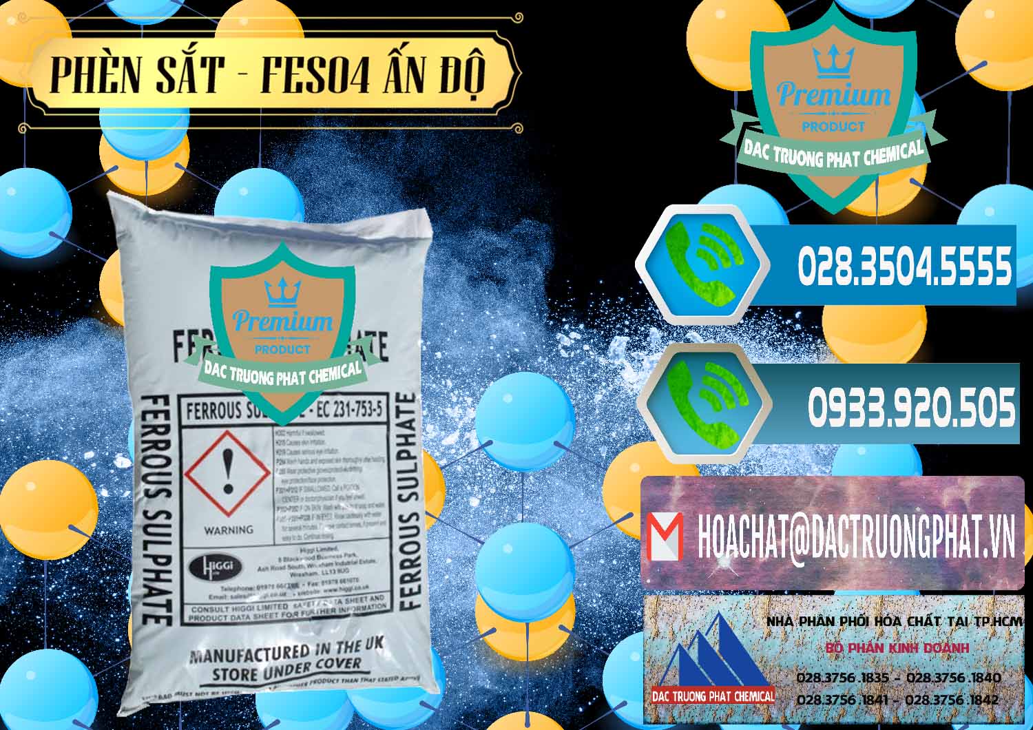Đơn vị chuyên cung ứng - bán Phèn Sắt - FeSO4.7H2O Ấn Độ India - 0354 - Chuyên phân phối và bán hóa chất tại TP.HCM - congtyhoachat.net