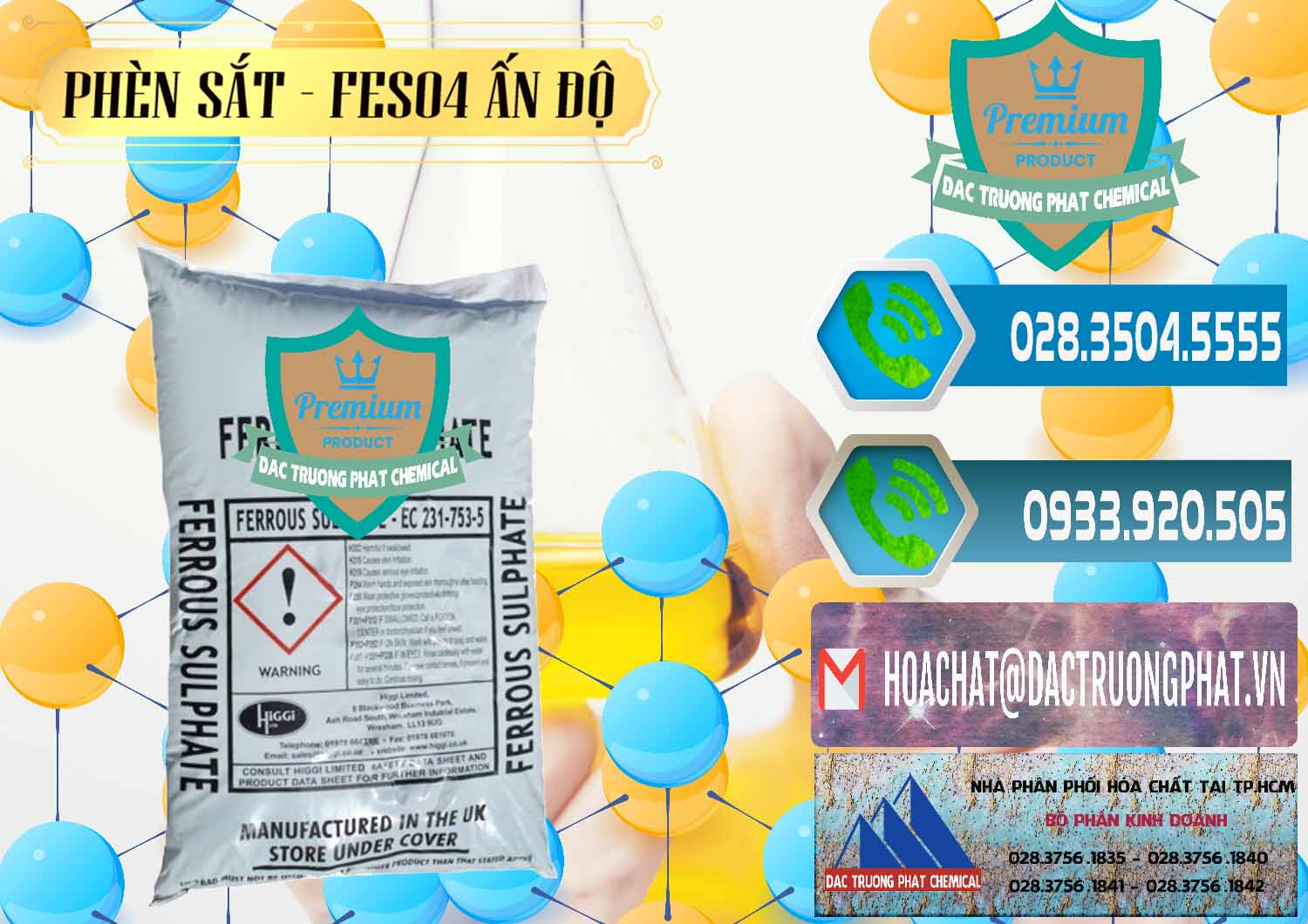Cty chuyên cung cấp ( bán ) Phèn Sắt - FeSO4.7H2O Ấn Độ India - 0354 - Cung cấp _ kinh doanh hóa chất tại TP.HCM - congtyhoachat.net