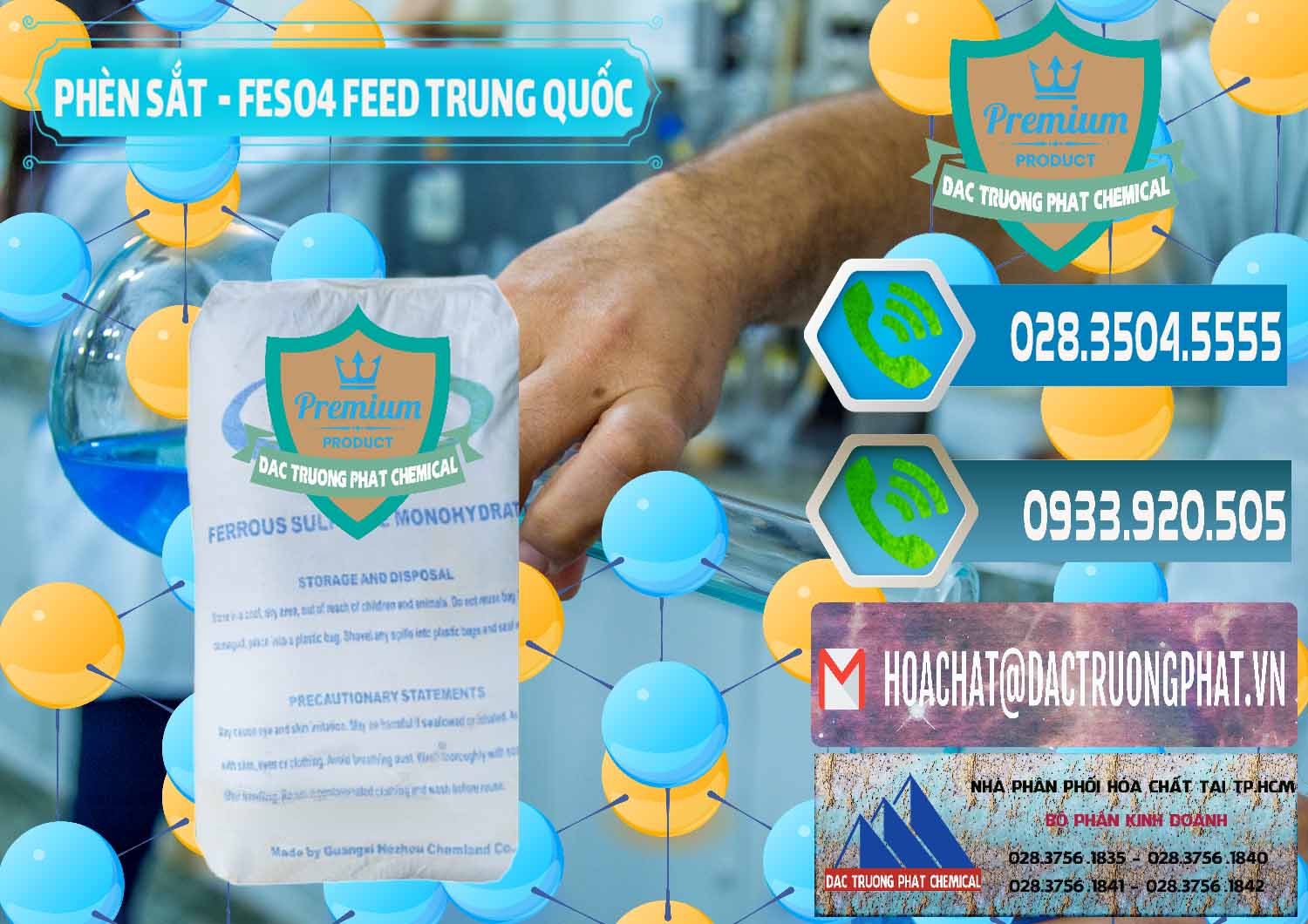 Nơi bán và phân phối Phèn Sắt - FeSO4.7H2O Feed Grade Chemland Trung Quốc China - 0455 - Đơn vị cung cấp _ kinh doanh hóa chất tại TP.HCM - congtyhoachat.net