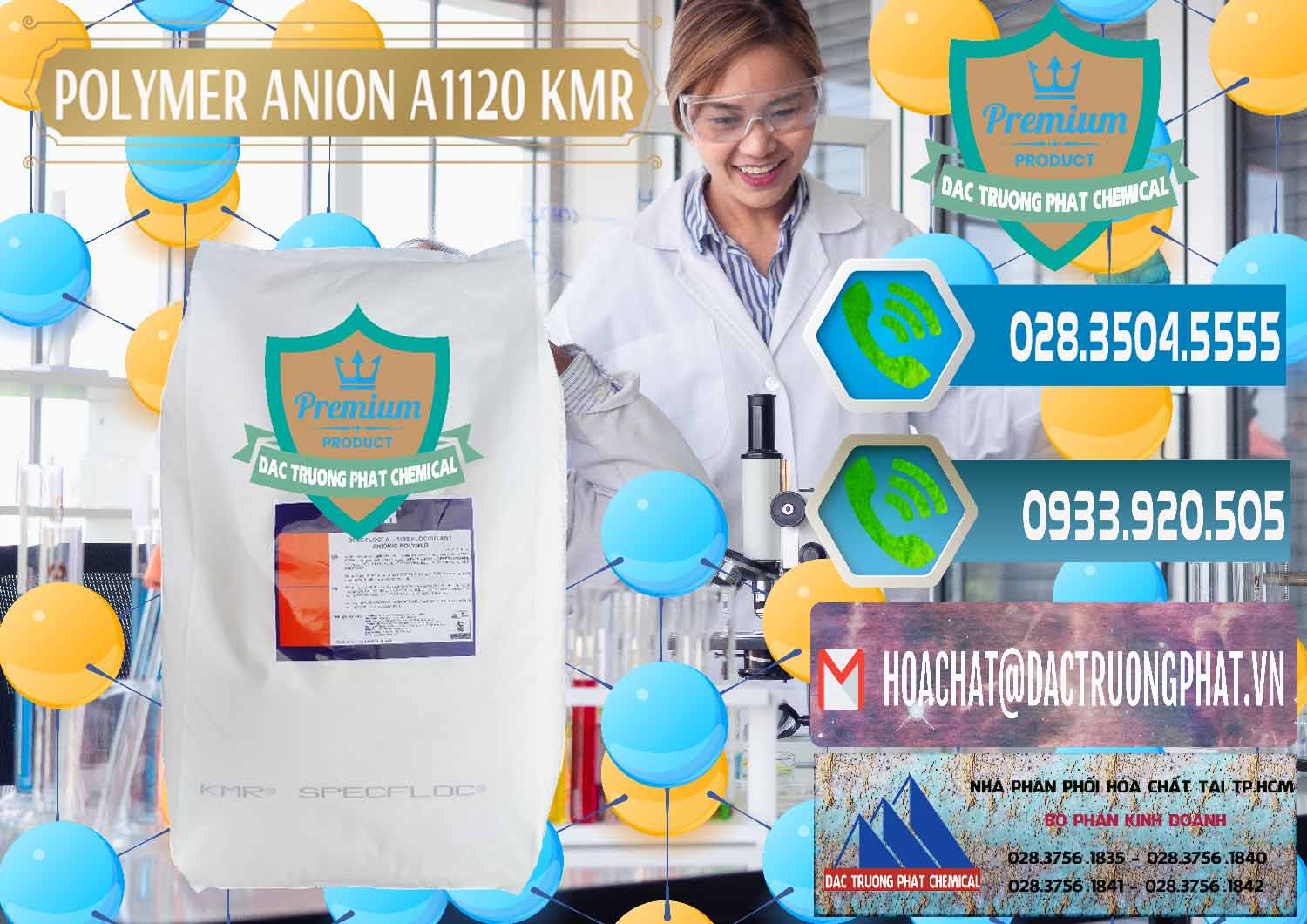 Cty chuyên phân phối _ bán Polymer Anion A1120 - KMR Anh Quốc England - 0119 - Công ty chuyên nhập khẩu _ cung cấp hóa chất tại TP.HCM - congtyhoachat.net