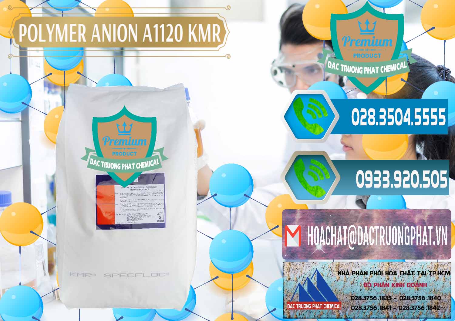 Công ty phân phối và bán Polymer Anion A1120 - KMR Anh Quốc England - 0119 - Cty chuyên phân phối ( kinh doanh ) hóa chất tại TP.HCM - congtyhoachat.net
