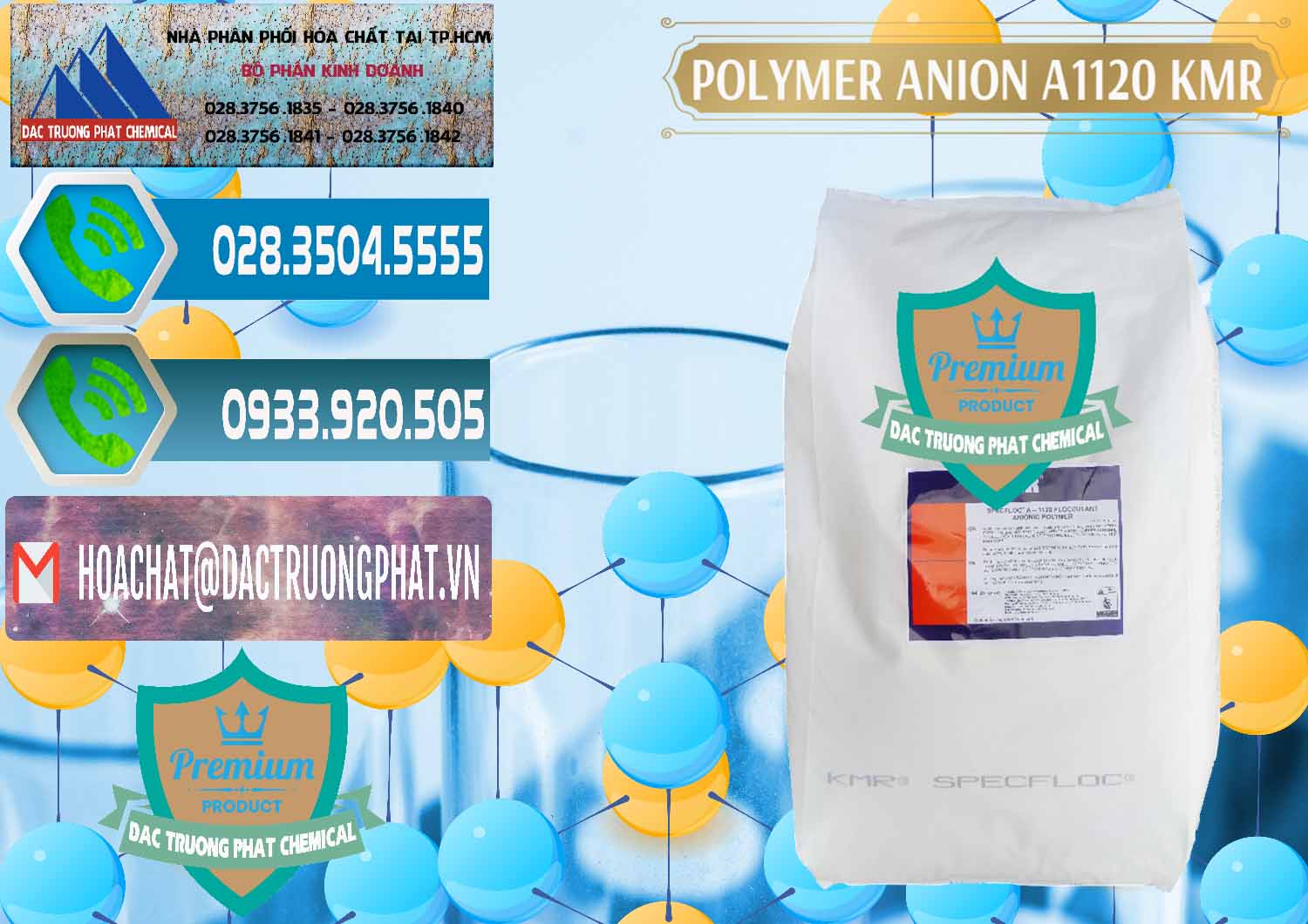 Đơn vị chuyên phân phối và bán Polymer Anion A1120 - KMR Anh Quốc England - 0119 - Chuyên cung cấp - phân phối hóa chất tại TP.HCM - congtyhoachat.net