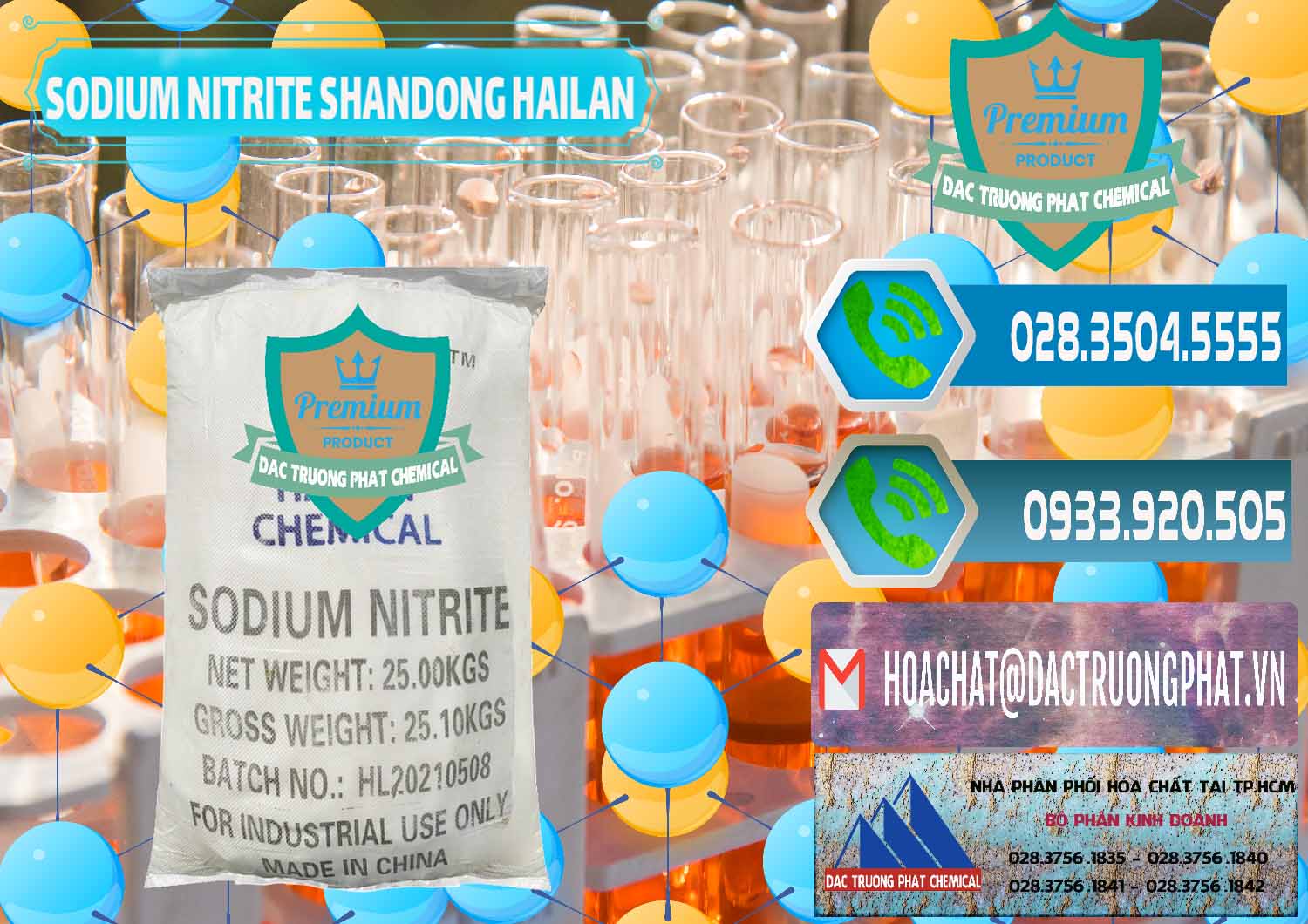 Chuyên kinh doanh & bán Sodium Nitrite - NANO2 99.3% Shandong Hailan Trung Quốc China - 0284 - Nhà cung cấp và nhập khẩu hóa chất tại TP.HCM - congtyhoachat.net
