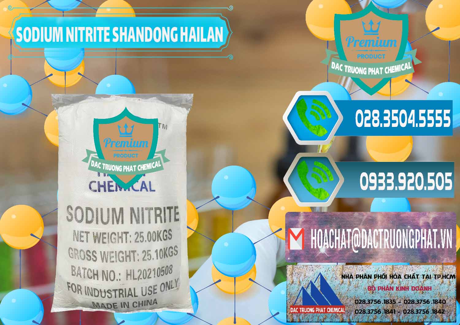 Kinh doanh và bán Sodium Nitrite - NANO2 99.3% Shandong Hailan Trung Quốc China - 0284 - Đơn vị cung ứng ( phân phối ) hóa chất tại TP.HCM - congtyhoachat.net