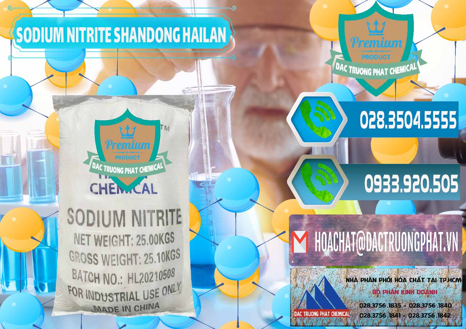 Cty chuyên bán & cung ứng Sodium Nitrite - NANO2 99.3% Shandong Hailan Trung Quốc China - 0284 - Cung cấp ( phân phối ) hóa chất tại TP.HCM - congtyhoachat.net