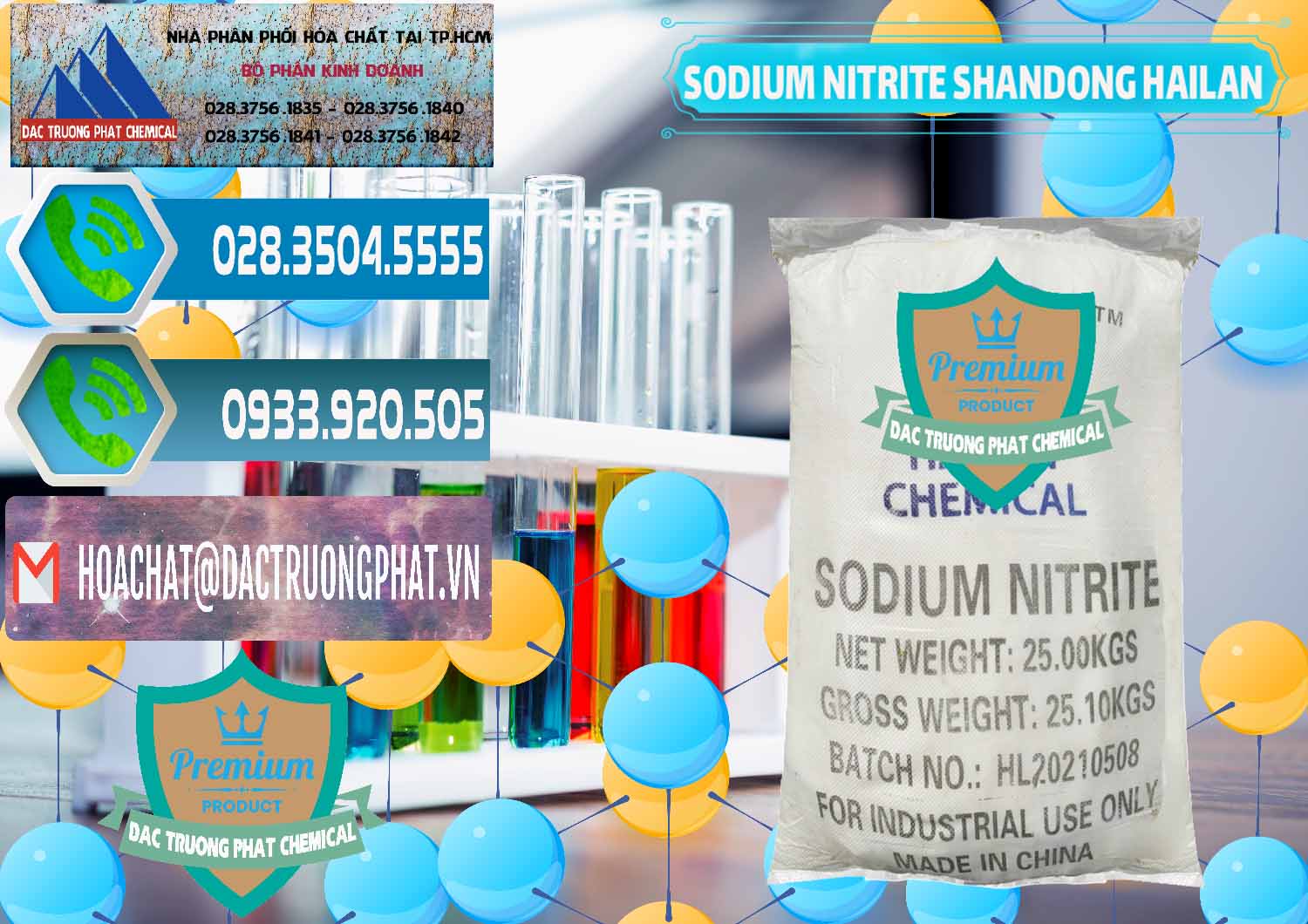 Cty kinh doanh ( bán ) Sodium Nitrite - NANO2 99.3% Shandong Hailan Trung Quốc China - 0284 - Cty nhập khẩu - cung cấp hóa chất tại TP.HCM - congtyhoachat.net