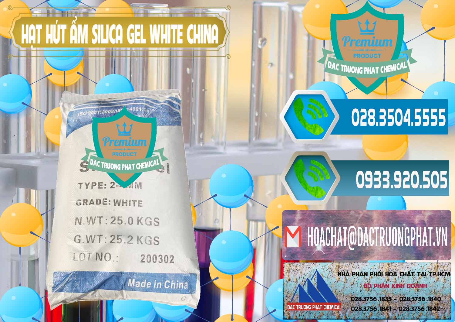 Chuyên bán - phân phối Hạt Hút Ẩm Silica Gel White Trung Quốc China - 0297 - Nhà cung cấp _ bán hóa chất tại TP.HCM - congtyhoachat.net