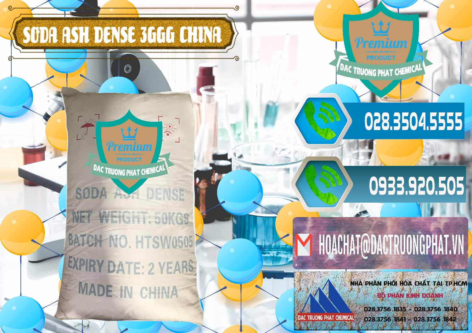 Đơn vị cung cấp và bán Soda Ash Dense - NA2CO3 3GGG Trung Quốc China - 0335 - Công ty chuyên phân phối & nhập khẩu hóa chất tại TP.HCM - congtyhoachat.net