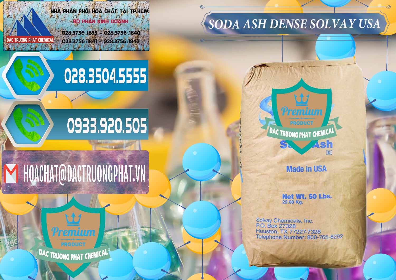 Nơi cung ứng ( bán ) Soda Ash Dense - NA2CO3 Solvay Mỹ USA - 0337 - Công ty chuyên bán ( cung cấp ) hóa chất tại TP.HCM - congtyhoachat.net