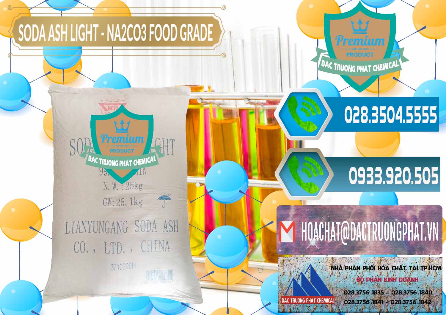 Nơi chuyên bán và phân phối Soda Ash Light – NA2CO3 Food Grade Trung Quốc China - 0127 - Đơn vị bán ( cung cấp ) hóa chất tại TP.HCM - congtyhoachat.net