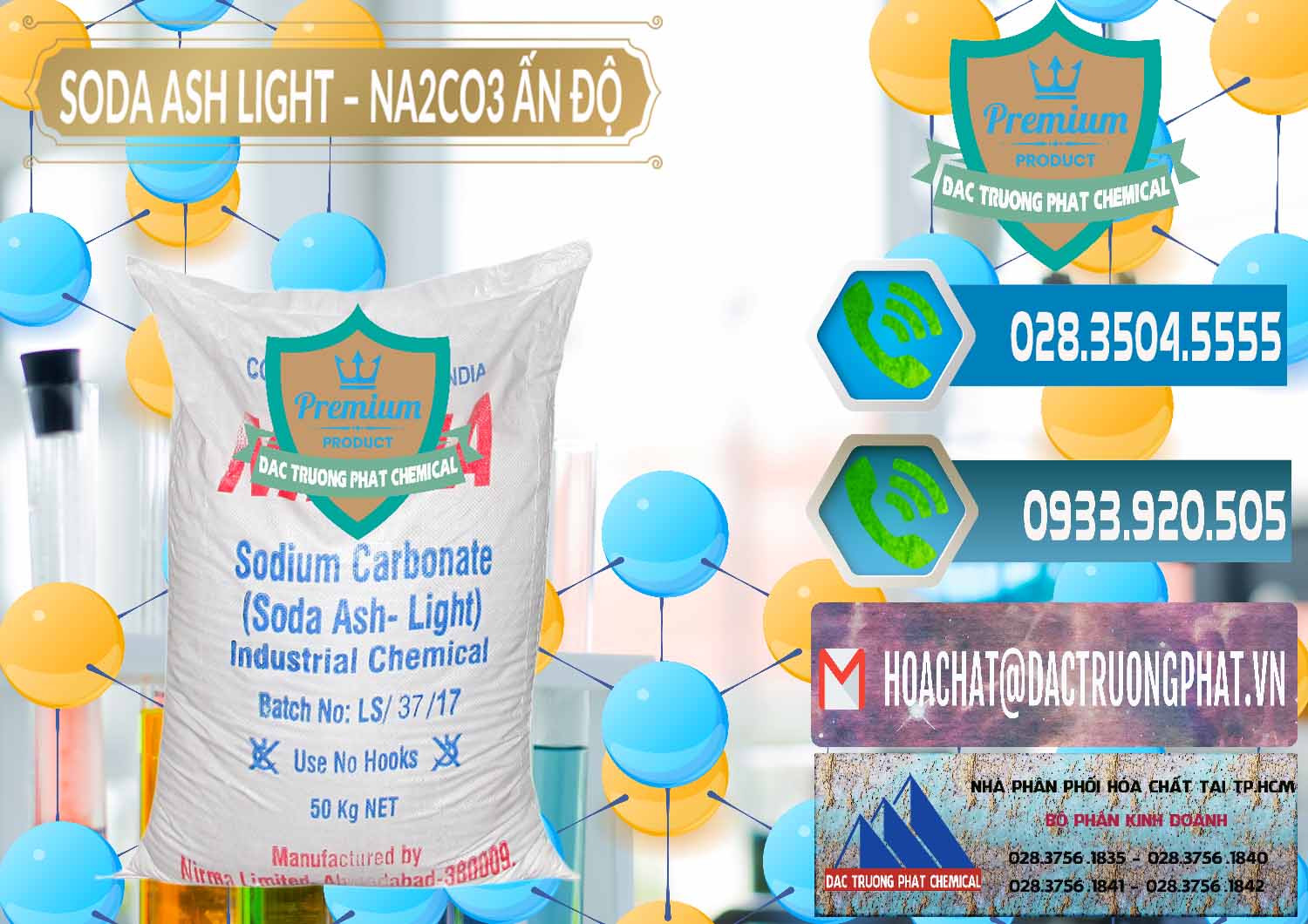 Nơi chuyên cung cấp ( bán ) Soda Ash Light - NA2CO3 Nirma Ấn Độ India - 0125 - Nơi cung cấp _ nhập khẩu hóa chất tại TP.HCM - congtyhoachat.net