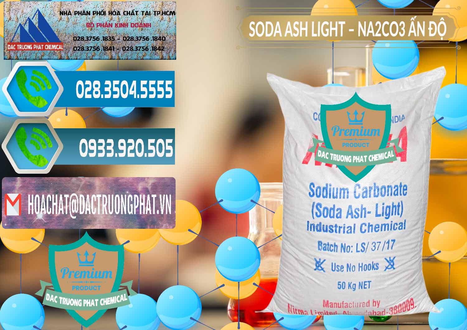 Cty chuyên bán và cung cấp Soda Ash Light - NA2CO3 Nirma Ấn Độ India - 0125 - Công ty phân phối và cung cấp hóa chất tại TP.HCM - congtyhoachat.net