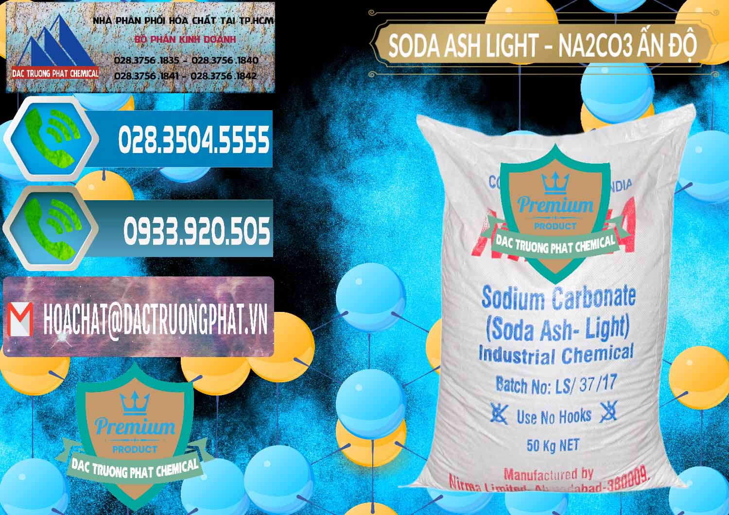 Cty chuyên phân phối - bán Soda Ash Light - NA2CO3 Nirma Ấn Độ India - 0125 - Nơi phân phối & cung cấp hóa chất tại TP.HCM - congtyhoachat.net