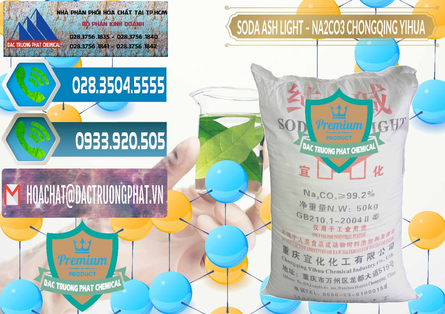 Nơi bán và cung cấp Soda Ash Light - NA2CO3 Chongqing Yihua Trung Quốc China - 0129 - Nhà cung cấp _ nhập khẩu hóa chất tại TP.HCM - congtyhoachat.net