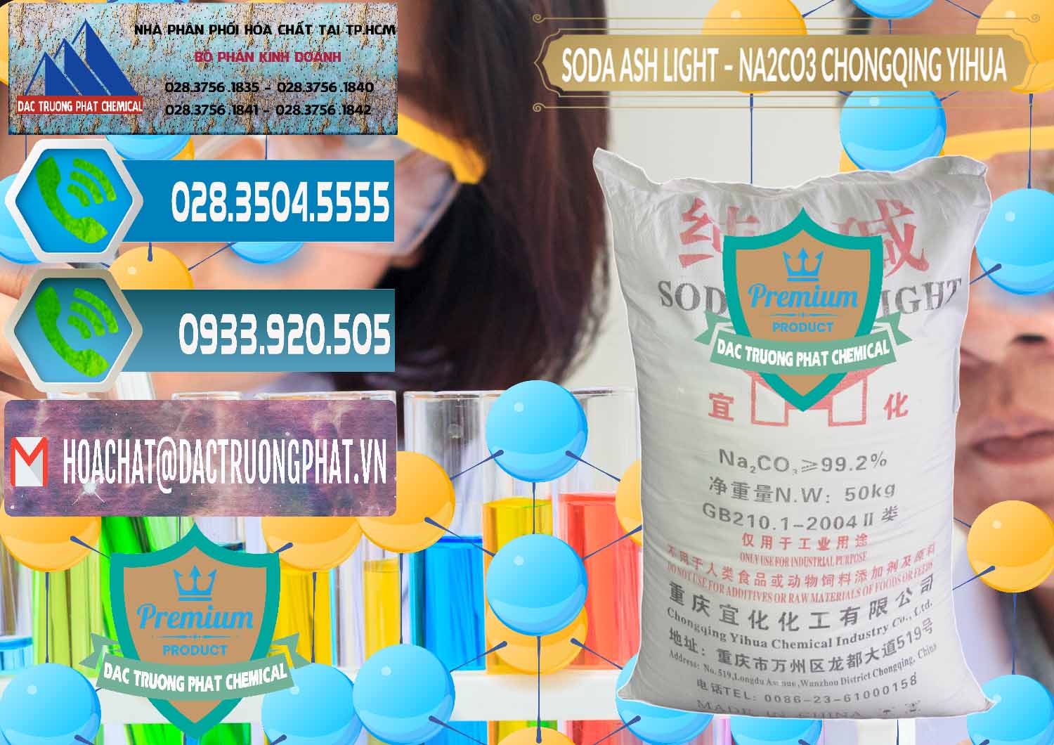 Đơn vị phân phối - bán Soda Ash Light - NA2CO3 Chongqing Yihua Trung Quốc China - 0129 - Nơi phân phối ( kinh doanh ) hóa chất tại TP.HCM - congtyhoachat.net