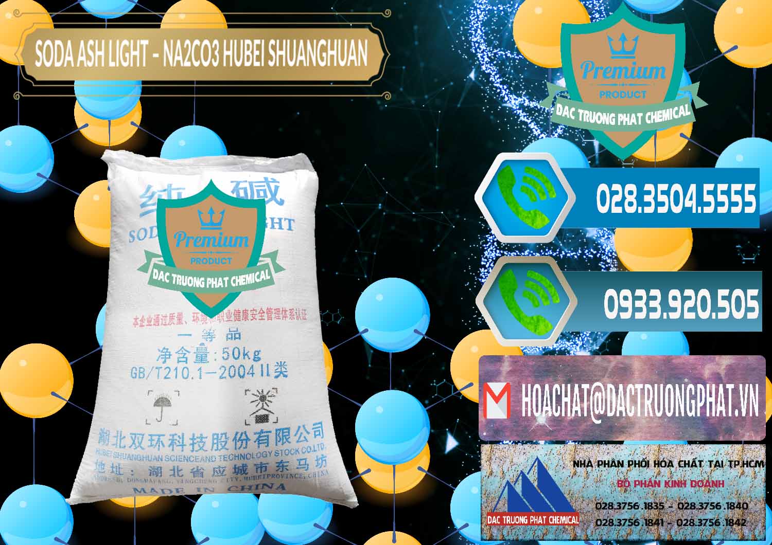 Công ty cung cấp ( bán ) Soda Ash Light - NA2CO3 2 Vòng Tròn Hubei Shuanghuan Trung Quốc China - 0130 - Chuyên phân phối - nhập khẩu hóa chất tại TP.HCM - congtyhoachat.net