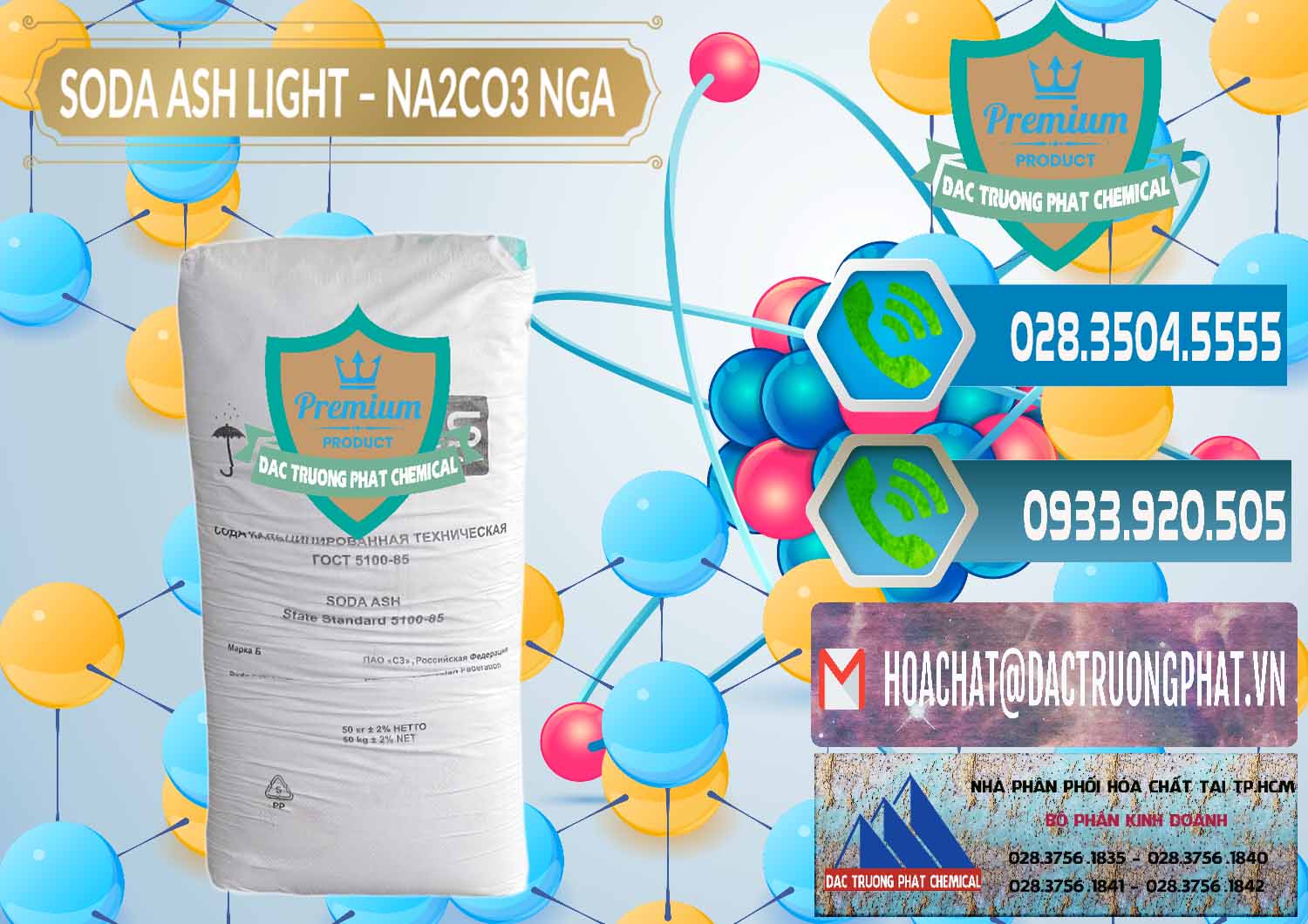Bán - phân phối Soda Ash Light - NA2CO3 Nga Russia - 0128 - Cty cung cấp _ bán hóa chất tại TP.HCM - congtyhoachat.net