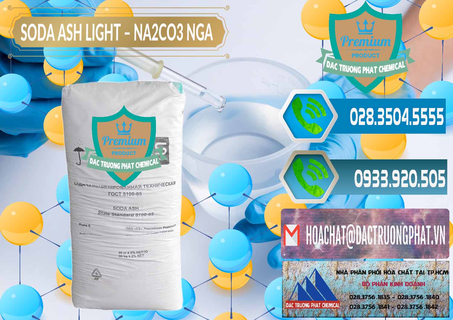 Đơn vị phân phối _ bán Soda Ash Light - NA2CO3 Nga Russia - 0128 - Cty bán - cung cấp hóa chất tại TP.HCM - congtyhoachat.net