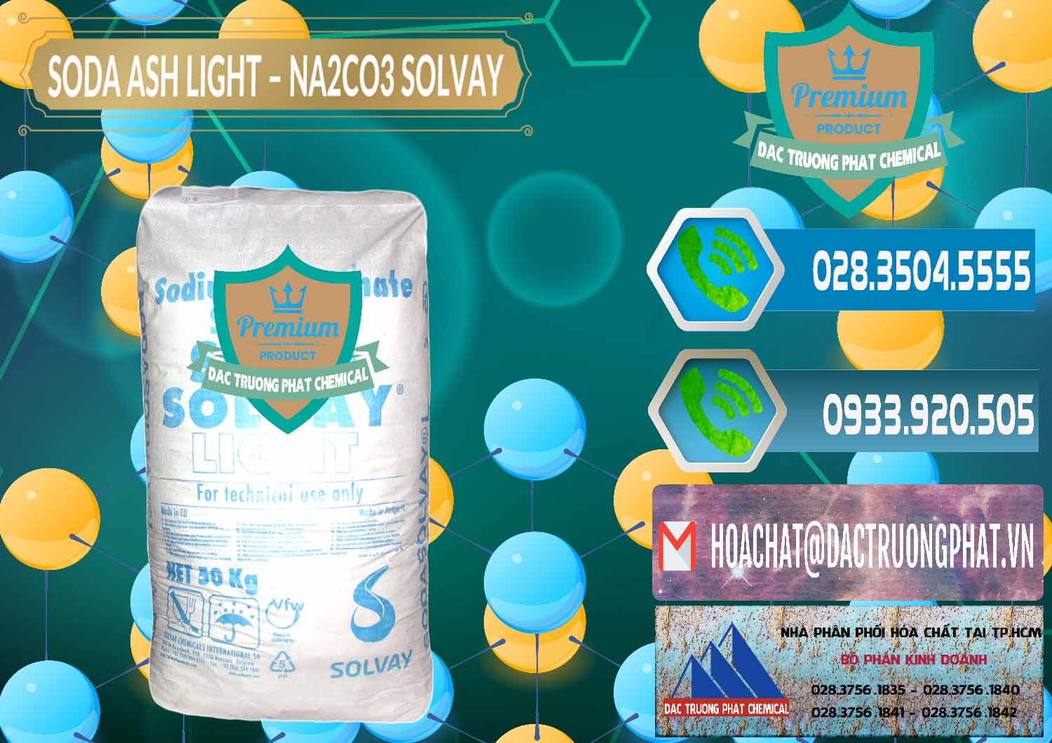 Nơi phân phối - bán Soda Ash Light - NA2CO3 Solvay Bulgaria - 0126 - Cty chuyên phân phối & cung ứng hóa chất tại TP.HCM - congtyhoachat.net
