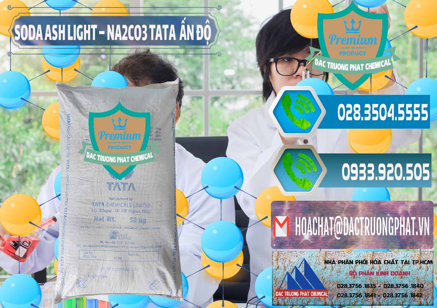 Đơn vị kinh doanh ( bán ) Soda Ash Light - NA2CO3 TATA Ấn Độ India - 0132 - Đơn vị phân phối và cung cấp hóa chất tại TP.HCM - congtyhoachat.net