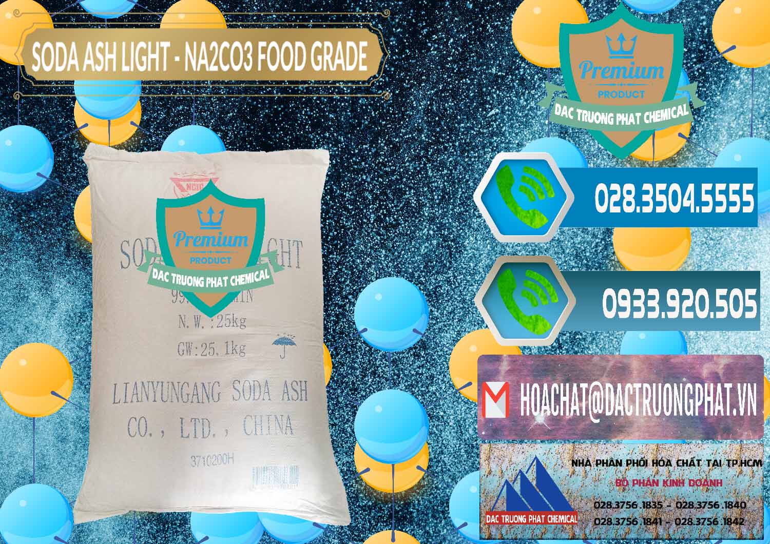 Soda Ash Light – NA2CO3 Food Grade Trung Quốc China Chuyên cung ứng & bán Soda Ash Light – NA2CO3 Food Grade Trung Quốc China - 0127 - Nhà cung cấp và phân phối hóa chất tại TP.HCM - congtyhoachat.net