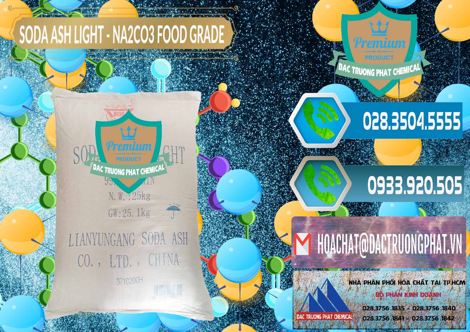 Soda Ash Light – NA2CO3 Food Grade Trung Quốc China Cty bán ( cung cấp ) Soda Ash Light – NA2CO3 Food Grade Trung Quốc China - 0127 - Nơi cung cấp ( bán ) hóa chất tại TP.HCM - congtyhoachat.net