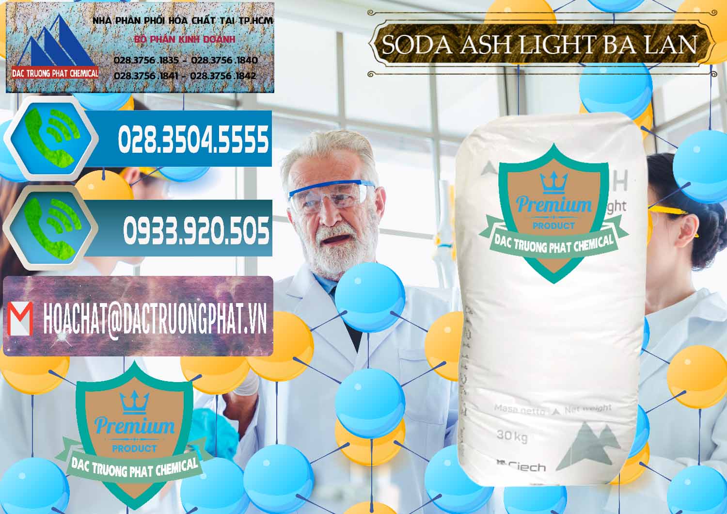 Nơi cung cấp _ bán Soda Ash Light - NA2CO3 Ba Lan Poland - 0427 - Công ty chuyên nhập khẩu _ phân phối hóa chất tại TP.HCM - congtyhoachat.net