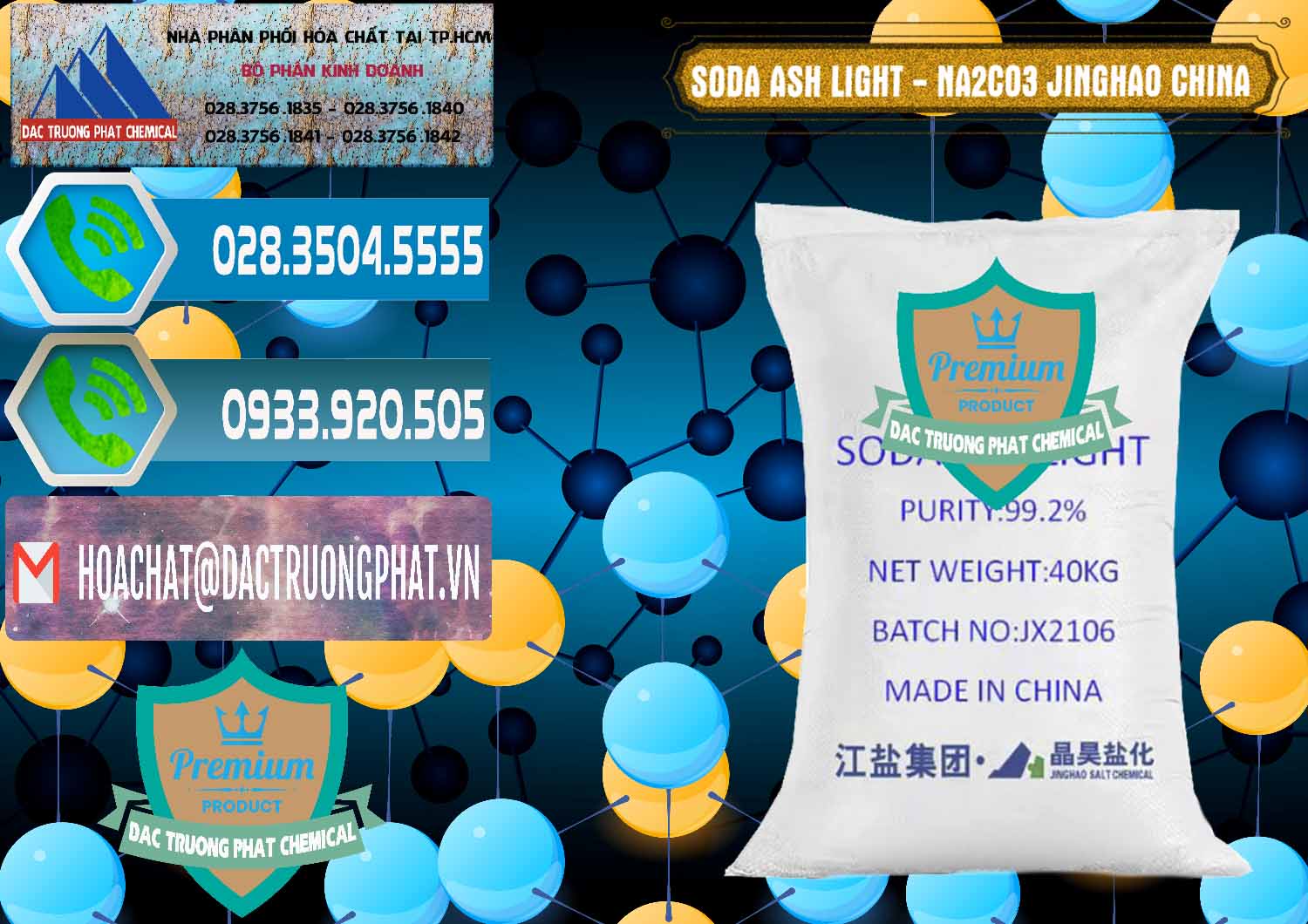 Bán và phân phối Soda Ash Light - NA2CO3 Jinghao Trung Quốc China - 0339 - Nhà phân phối ( cung ứng ) hóa chất tại TP.HCM - congtyhoachat.net