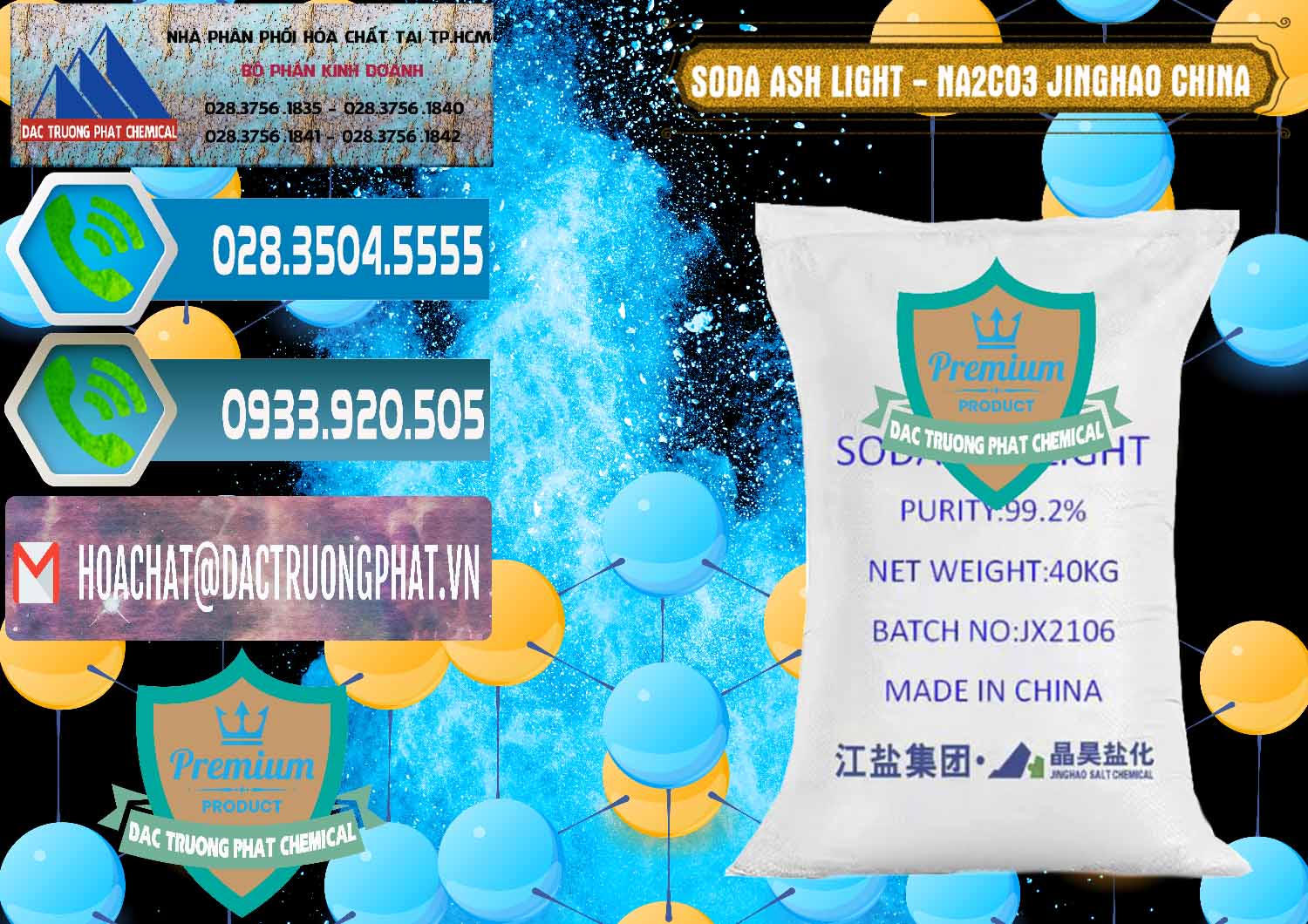 Công ty kinh doanh & bán Soda Ash Light - NA2CO3 Jinghao Trung Quốc China - 0339 - Đơn vị chuyên nhập khẩu _ phân phối hóa chất tại TP.HCM - congtyhoachat.net