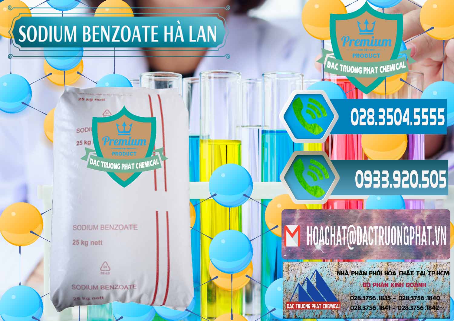 Công ty bán & cung ứng Sodium Benzoate - Mốc Bột Chữ Cam Hà Lan Netherlands - 0360 - Công ty chuyên kinh doanh và phân phối hóa chất tại TP.HCM - congtyhoachat.net