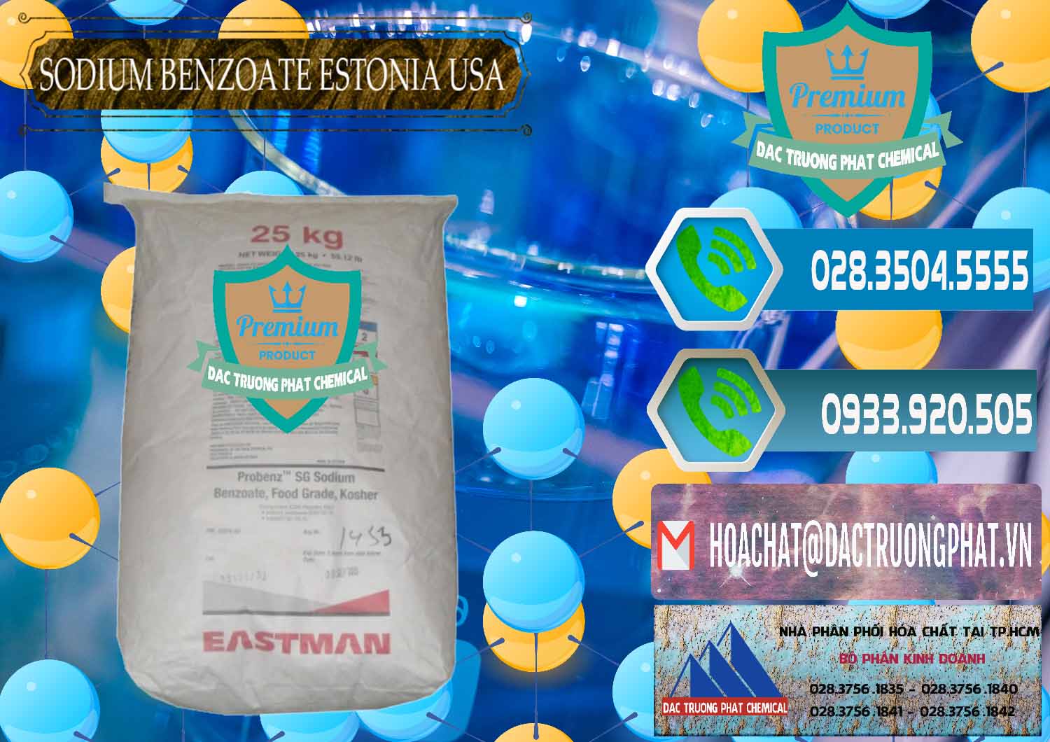 Công ty bán ( cung ứng ) Sodium Benzoate - Mốc Bột Estonia Mỹ USA - 0468 - Cty chuyên cung cấp - bán hóa chất tại TP.HCM - congtyhoachat.net