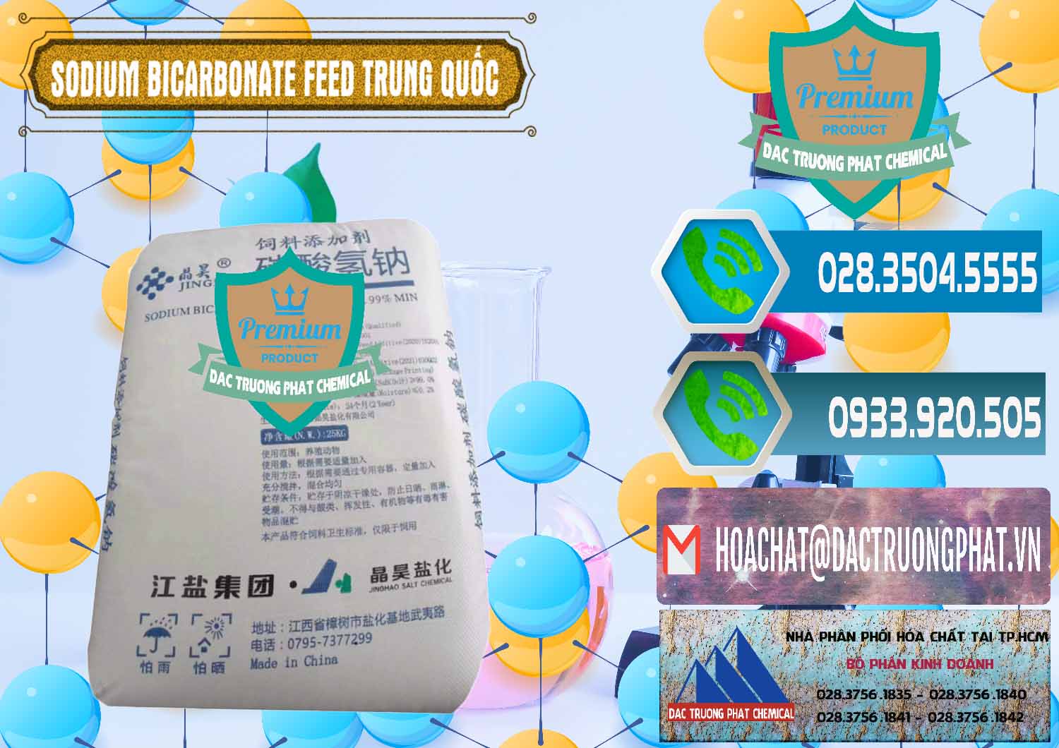 Đơn vị chuyên bán ( cung cấp ) Sodium Bicarbonate – Bicar NaHCO3 Feed Jing Hao Trung Quốc China - 0380 - Cty chuyên phân phối và bán hóa chất tại TP.HCM - congtyhoachat.net