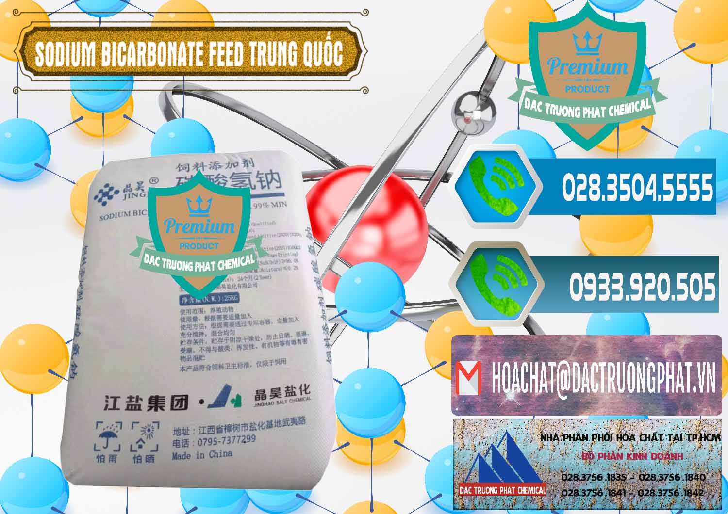 Kinh doanh ( bán ) Sodium Bicarbonate – Bicar NaHCO3 Feed Jing Hao Trung Quốc China - 0380 - Đơn vị chuyên nhập khẩu _ cung cấp hóa chất tại TP.HCM - congtyhoachat.net