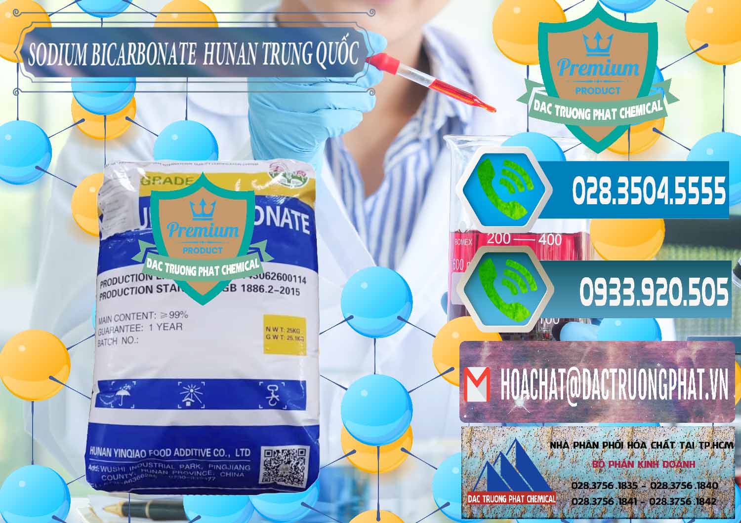 Đơn vị nhập khẩu và bán Sodium Bicarbonate – Bicar NaHCO3 Hunan Trung Quốc China - 0405 - Cty phân phối & bán hóa chất tại TP.HCM - congtyhoachat.net