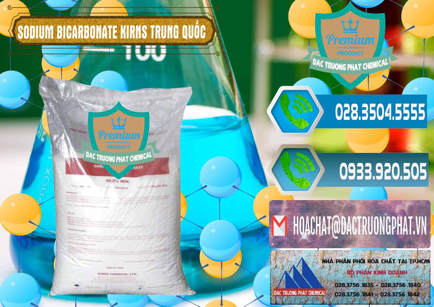 Đơn vị chuyên bán và phân phối Sodium Bicarbonate – Bicar NaHCO3 Food Grade Kirns Trung Quốc - 0217 - Cung cấp ( bán ) hóa chất tại TP.HCM - congtyhoachat.net