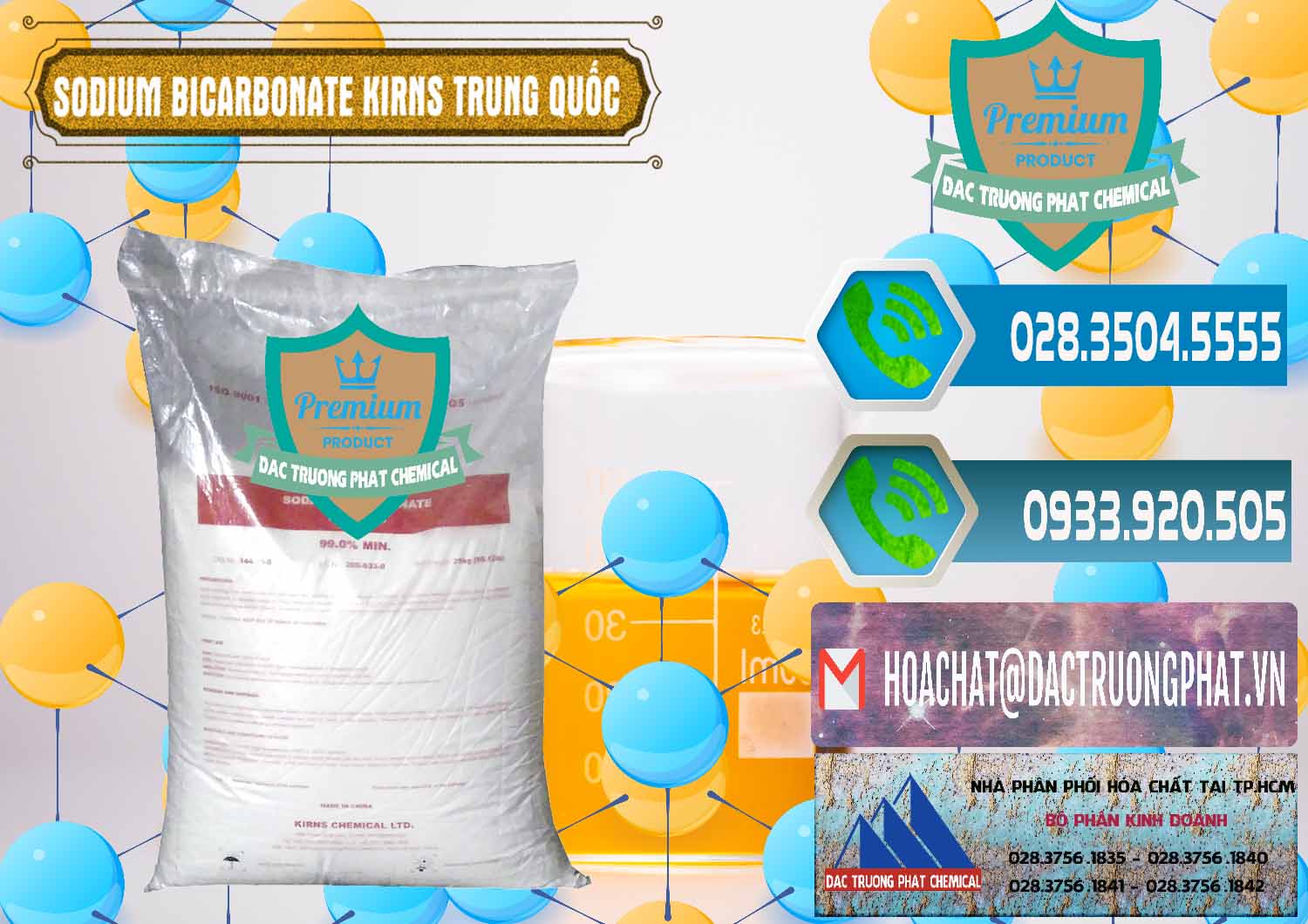 Chuyên cung cấp - bán Sodium Bicarbonate – Bicar NaHCO3 Food Grade Kirns Trung Quốc - 0217 - Bán - cung cấp hóa chất tại TP.HCM - congtyhoachat.net