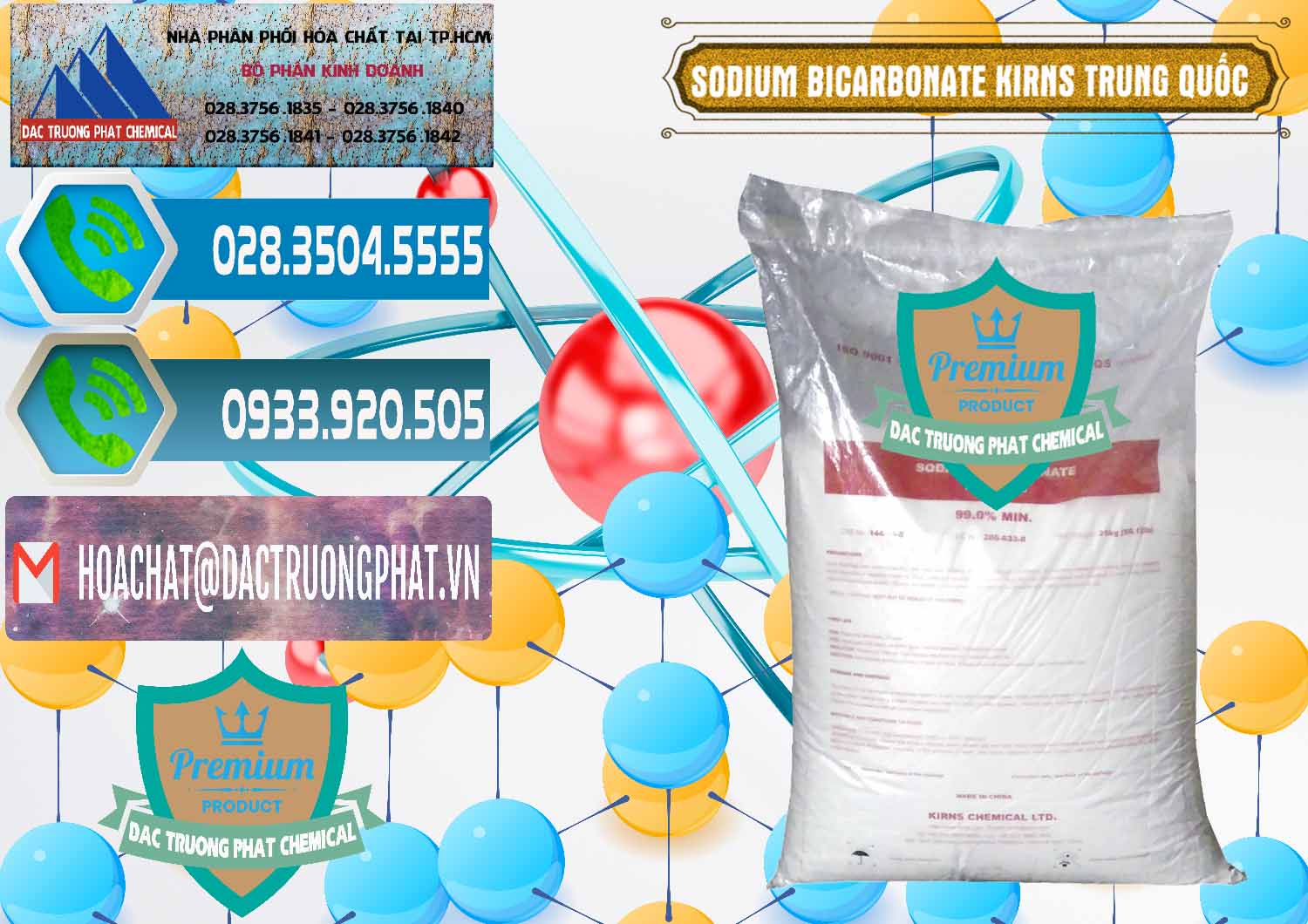 Đơn vị cung ứng - bán Sodium Bicarbonate – Bicar NaHCO3 Food Grade Kirns Trung Quốc - 0217 - Nơi cung ứng ( phân phối ) hóa chất tại TP.HCM - congtyhoachat.net
