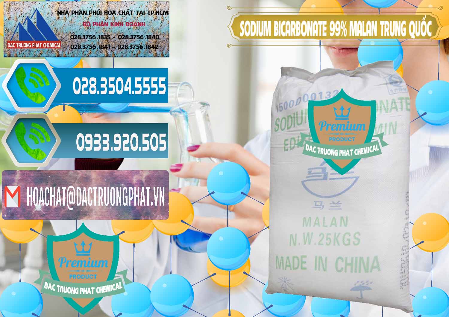 Cty bán và cung cấp Sodium Bicarbonate – Bicar NaHCO3 Malan Trung Quốc China - 0218 - Nơi phân phối - bán hóa chất tại TP.HCM - congtyhoachat.net