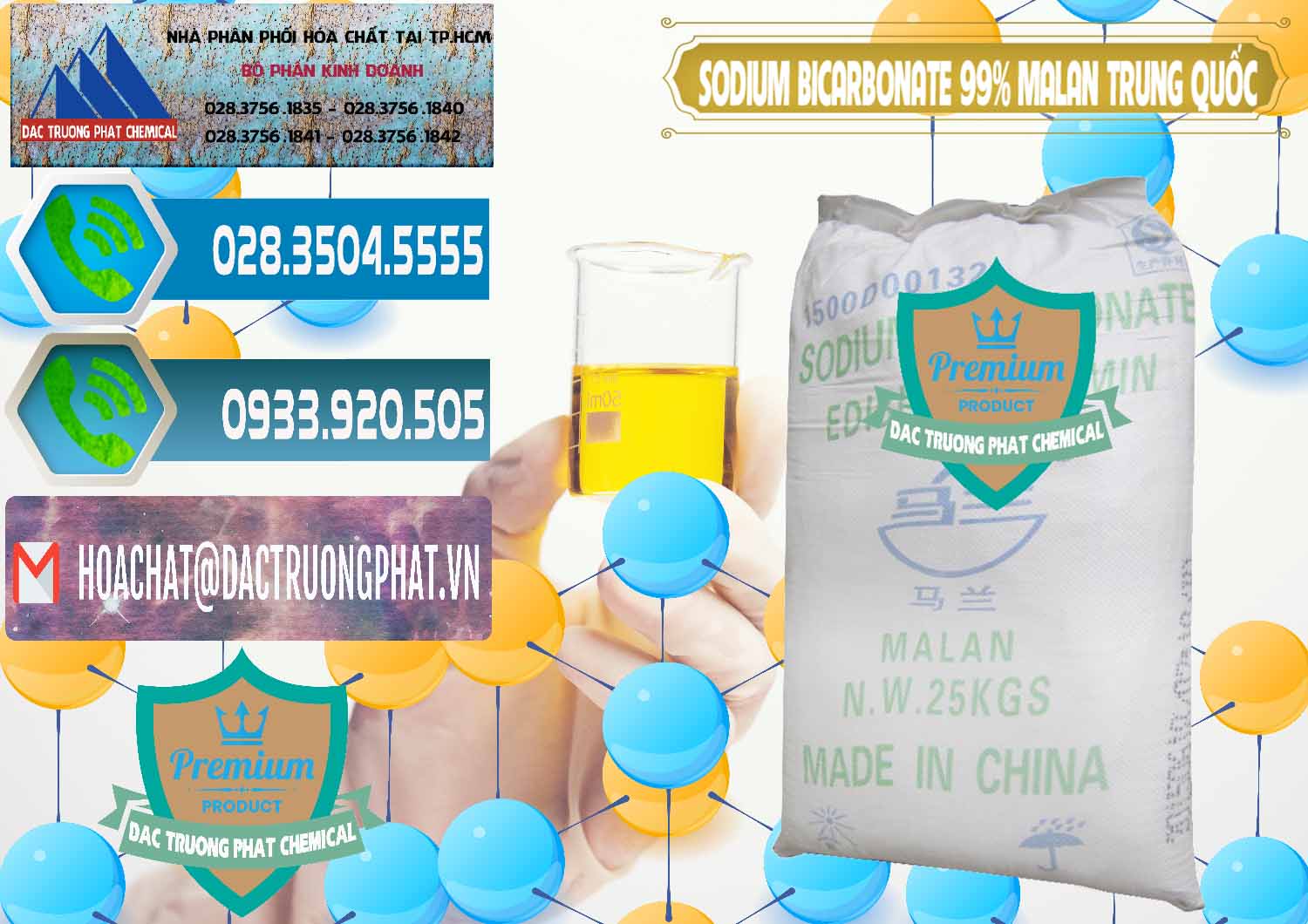 Nơi chuyên bán - cung cấp Sodium Bicarbonate – Bicar NaHCO3 Malan Trung Quốc China - 0218 - Nơi nhập khẩu ( phân phối ) hóa chất tại TP.HCM - congtyhoachat.net