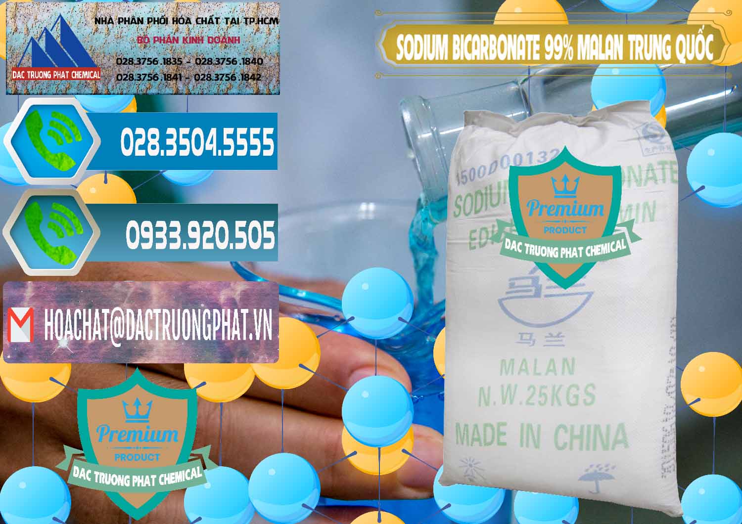 Đơn vị chuyên phân phối _ bán Sodium Bicarbonate – Bicar NaHCO3 Malan Trung Quốc China - 0218 - Cty chuyên phân phối ( kinh doanh ) hóa chất tại TP.HCM - congtyhoachat.net