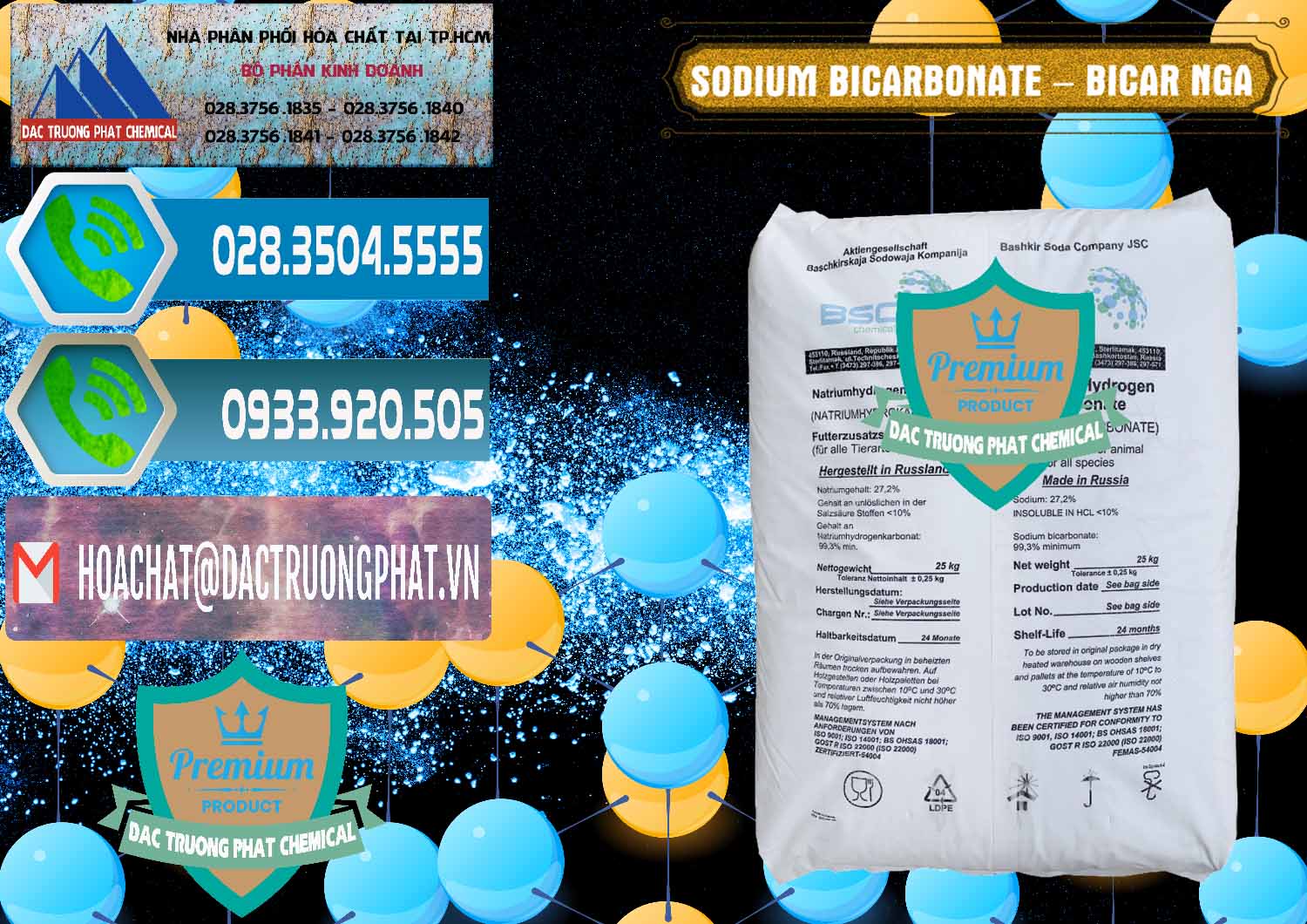 Công ty chuyên kinh doanh _ bán Sodium Bicarbonate – Bicar NaHCO3 Nga Russia - 0425 - Cty cung cấp & bán hóa chất tại TP.HCM - congtyhoachat.net