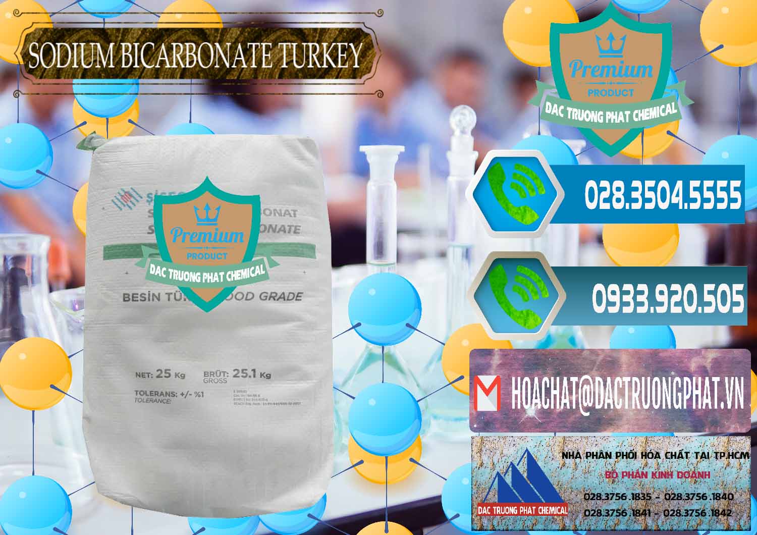 Nơi phân phối ( bán ) Sodium Bicarbonate – Bicar NaHCO3 Food Grade Thổ Nhĩ Kỳ Turkey - 0219 - Công ty chuyên nhập khẩu - phân phối hóa chất tại TP.HCM - congtyhoachat.net