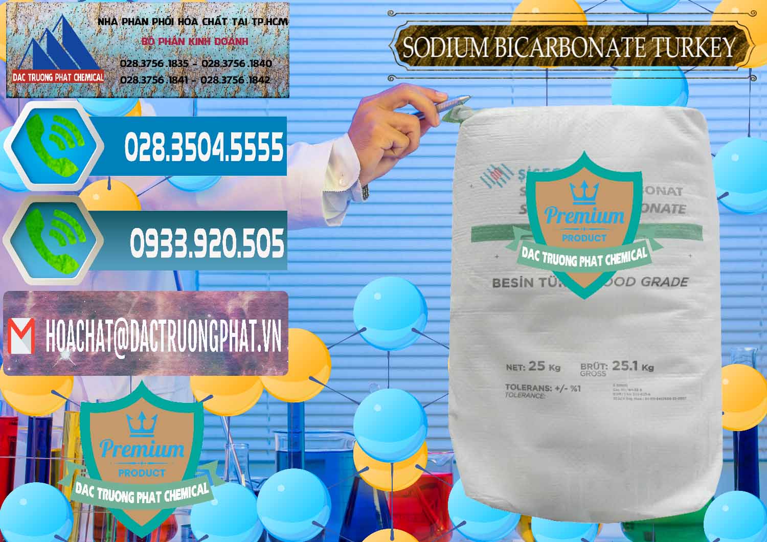 Cty chuyên bán ( cung cấp ) Sodium Bicarbonate – Bicar NaHCO3 Food Grade Thổ Nhĩ Kỳ Turkey - 0219 - Cung cấp - kinh doanh hóa chất tại TP.HCM - congtyhoachat.net