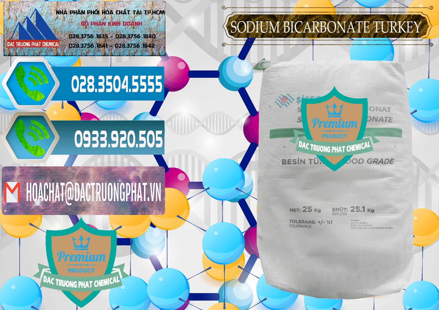 Đơn vị chuyên bán ( phân phối ) Sodium Bicarbonate – Bicar NaHCO3 Food Grade Thổ Nhĩ Kỳ Turkey - 0219 - Công ty nhập khẩu ( phân phối ) hóa chất tại TP.HCM - congtyhoachat.net